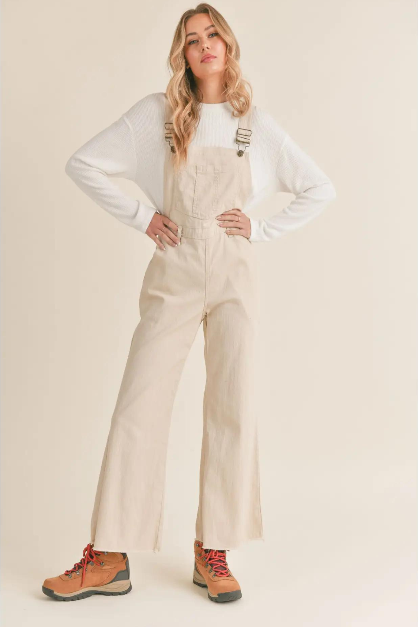 Cream hotsell colored overalls