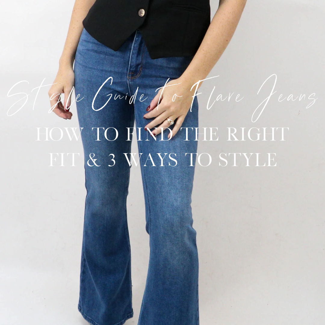 How To Style: Flare Jeans