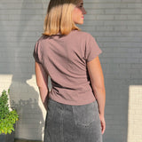 Z Supply | Modern Slub Tee Deep Taupe | Sweetest Stitch