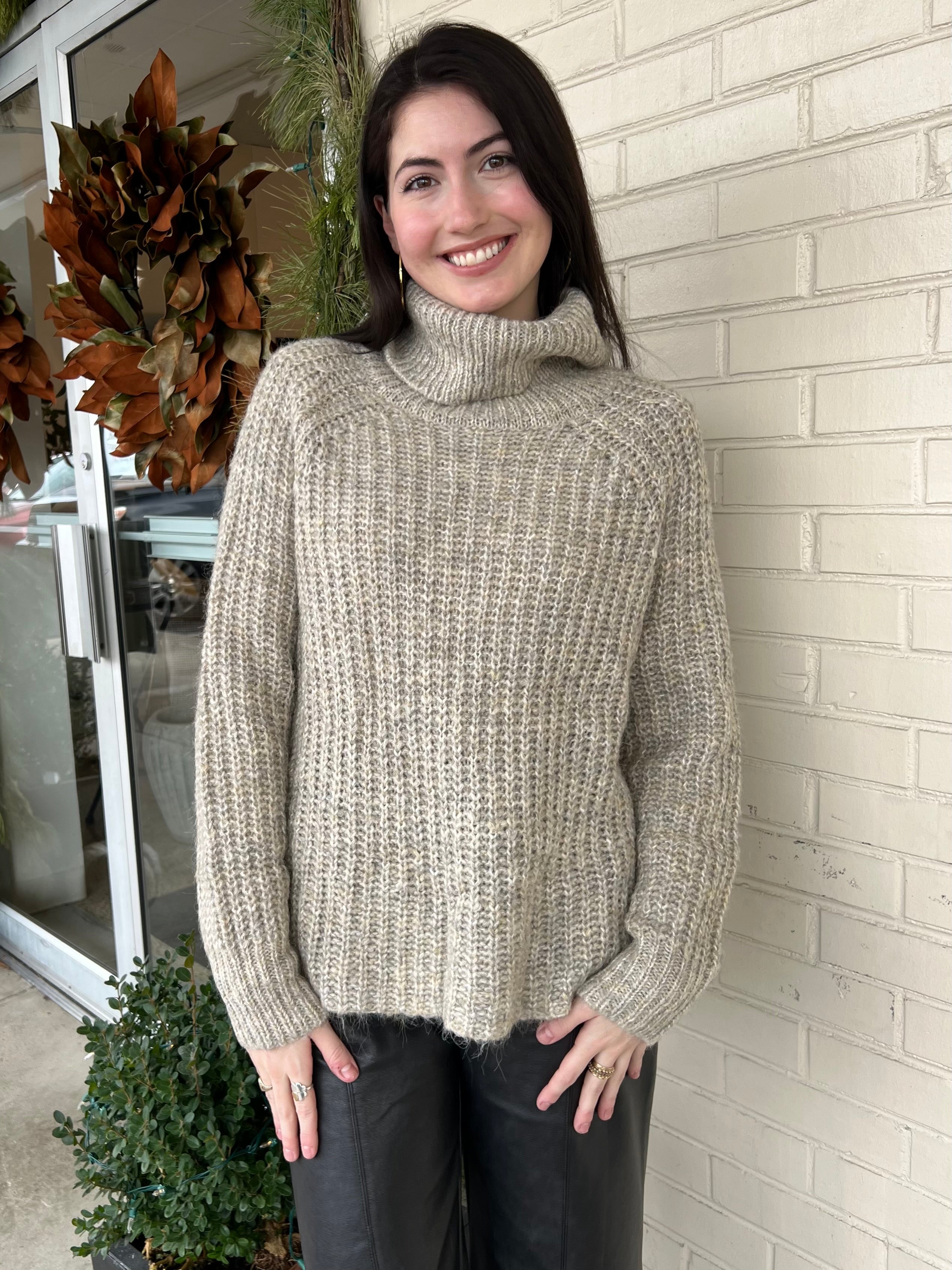 Nia | Jennie Turtleneck Sweater | Sweetest Stitch