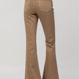 Vervet | Tan Flare Jeans | Sweetest Stitch Women's Online Boutique 