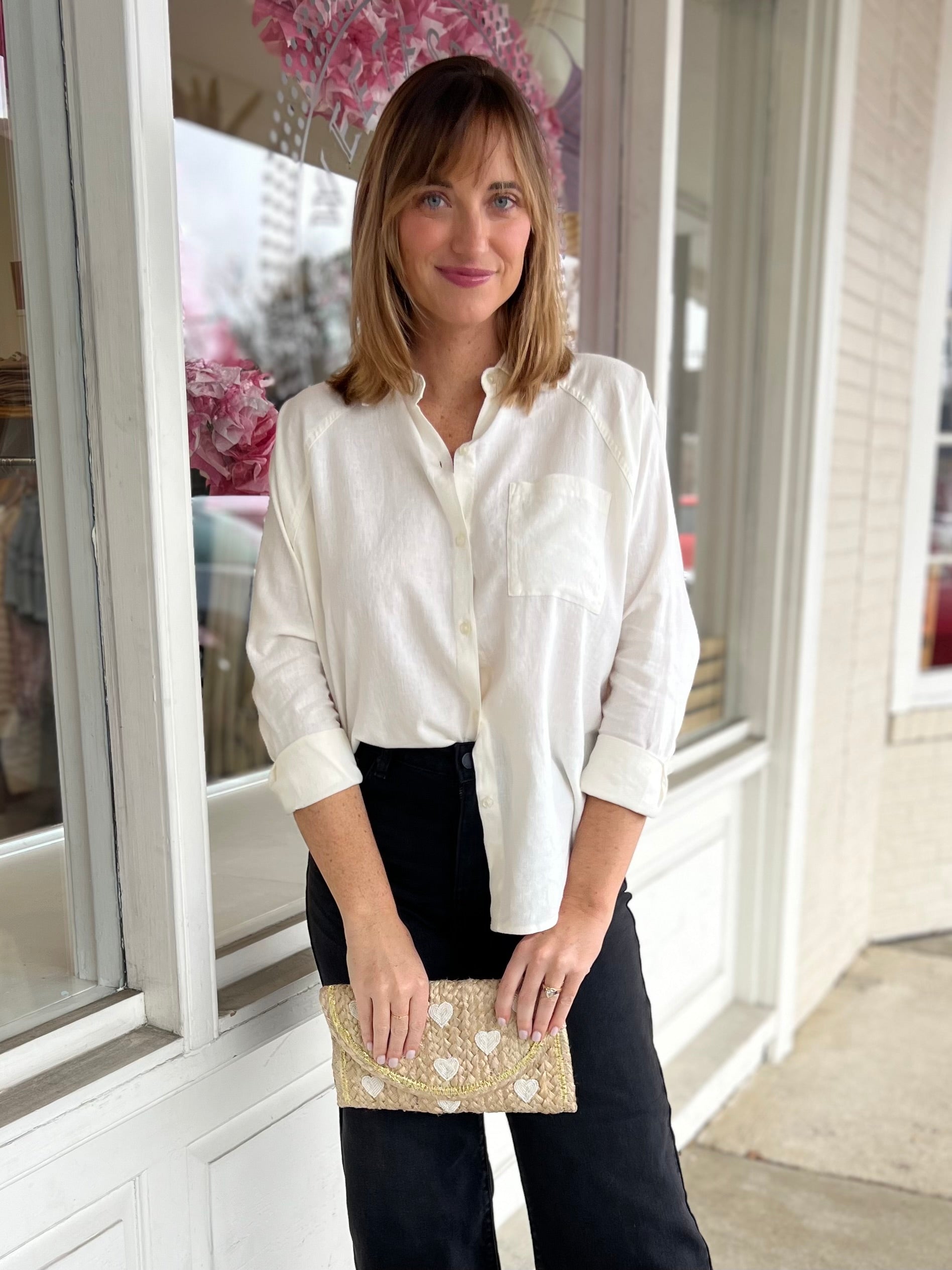 Z Supply | The Perfect Linen Top | Sweetest Stitch Boutique