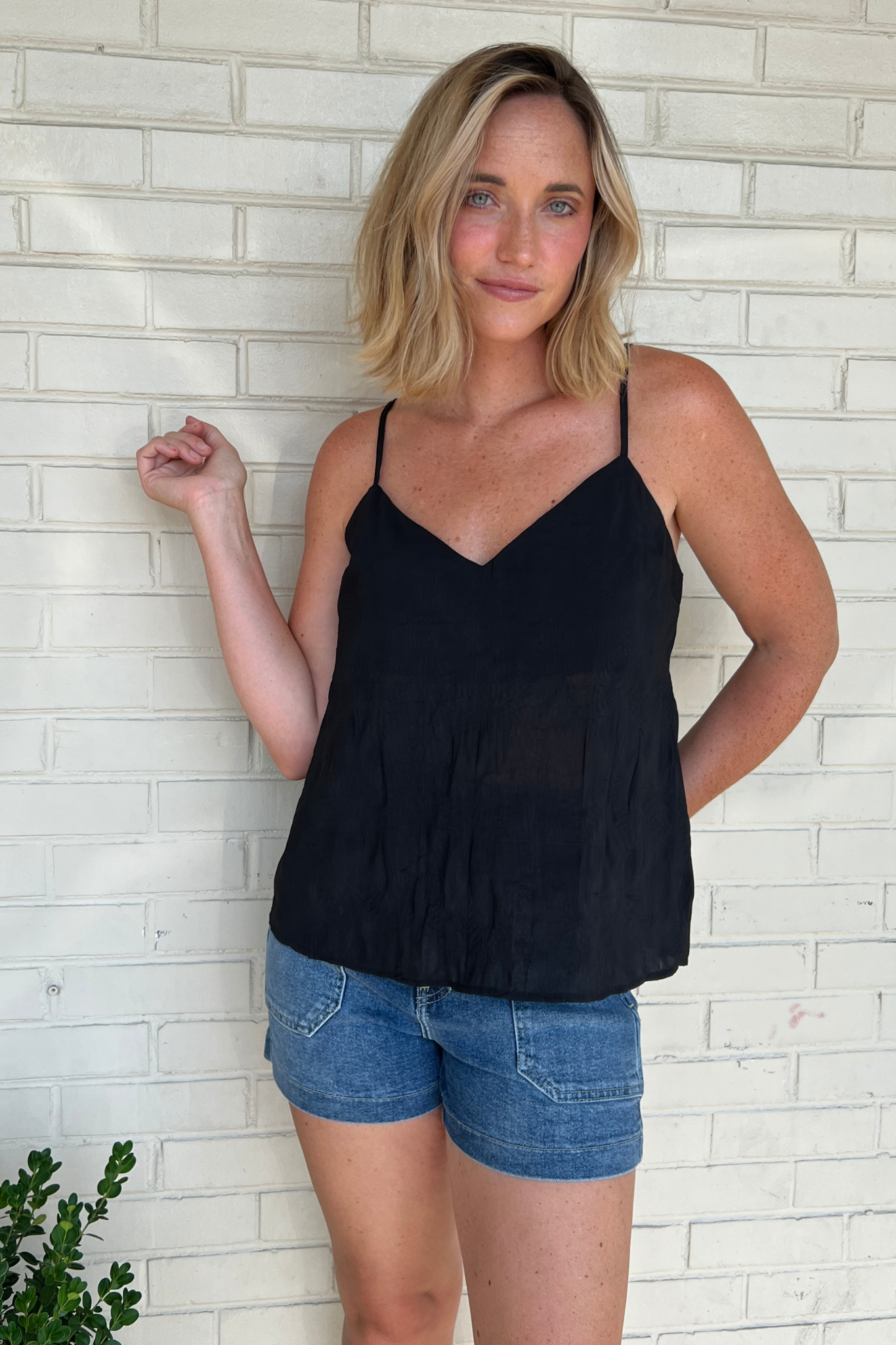 By Together | Black Sleeveless Tank Top | Sweetest Stitch Boutique