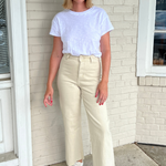 Miou Muse | Beige Wide Leg Pants | Sweetest Stitch Boutique