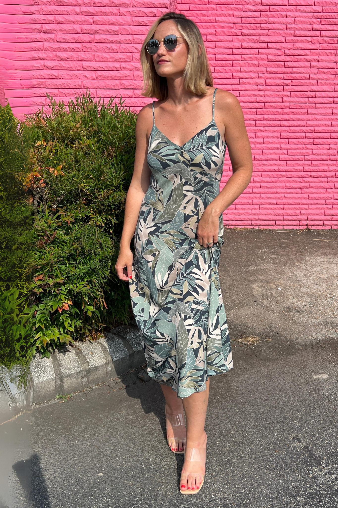 Z Supply | Tropical Print Sleeveless Midi Dress | Sweetest Stitch