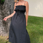 By Together | Black Sleeveless Midi Dress | Sweetest Stitch Boutique