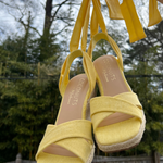 Matisse | Bonaire Wedge - Yellow | Sweetest Stitch Boutique