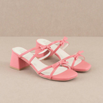 Oasis Society | Pink Bow Low Heels | Sweetest Stitch RVA Boutique