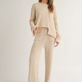 Miou Muse | Cream Sweater Pants | Sweetest Stitch Online Boutique