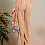 Blu Pepper | Tan Wide Leg Pants | Sweetest Stitch Shop Womens