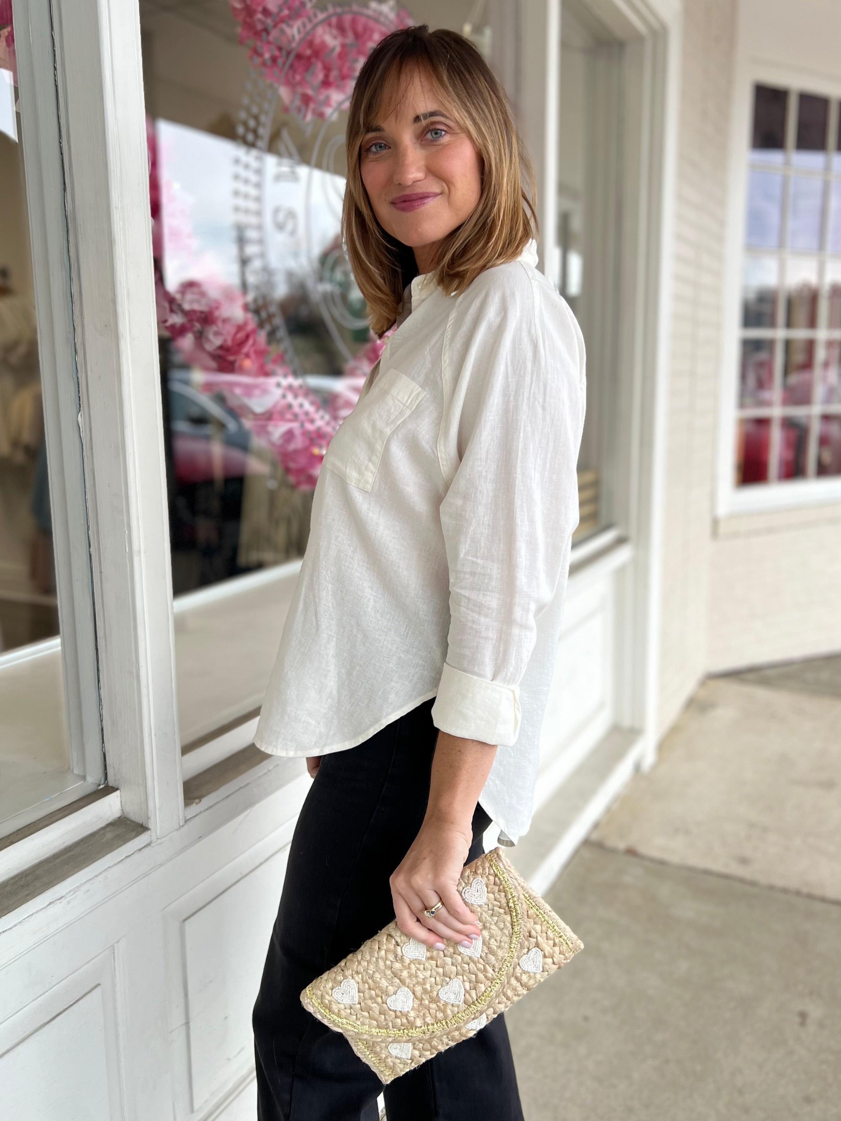 Z Supply | The Perfect Linen Top | Sweetest Stitch Boutique