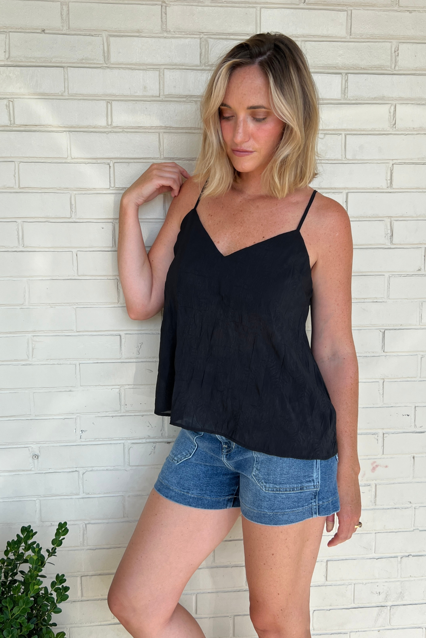 By Together | Black Sleeveless Tank Top | Sweetest Stitch Boutique