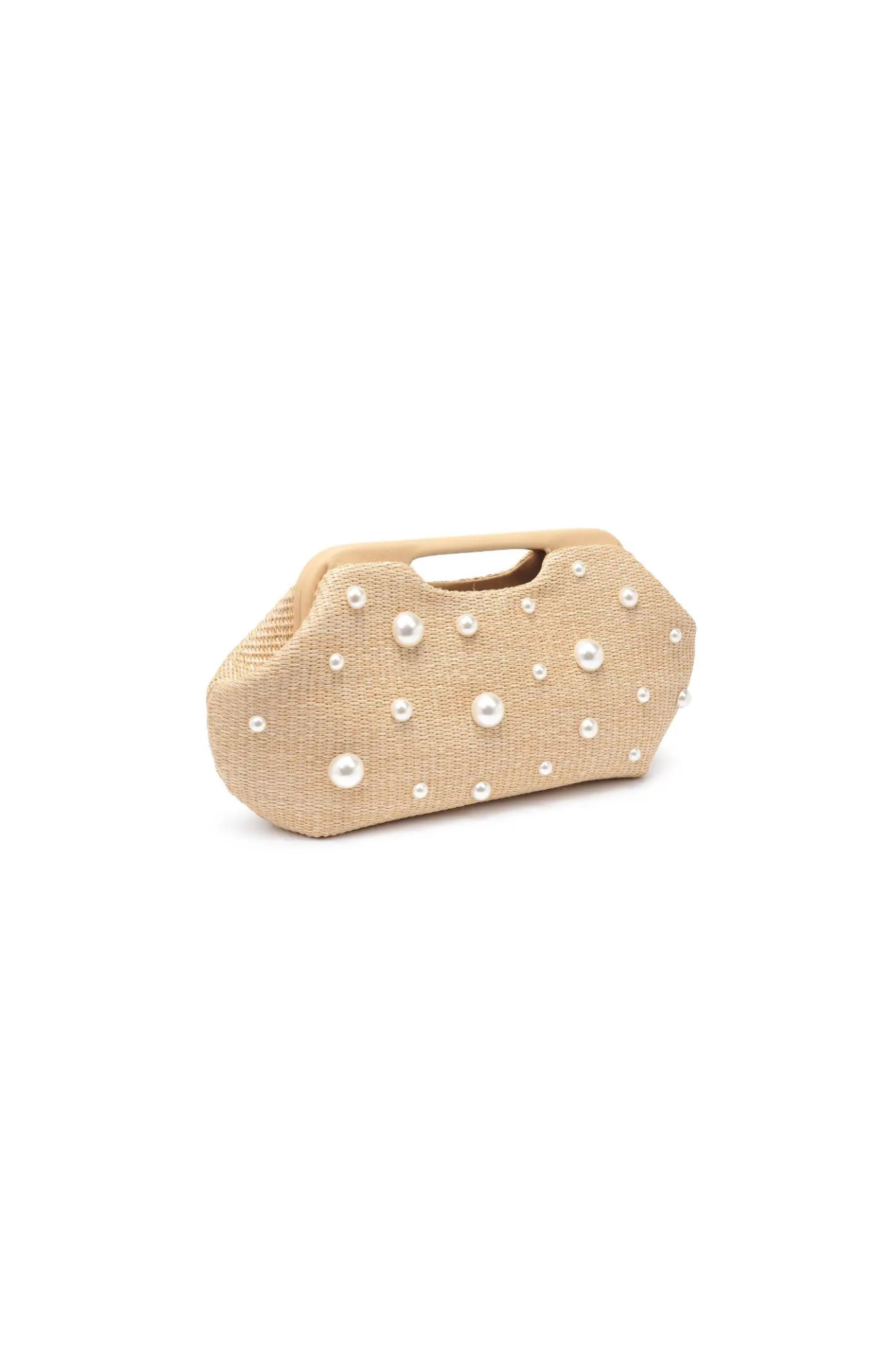 Mallory Pearl Embellished Clutch