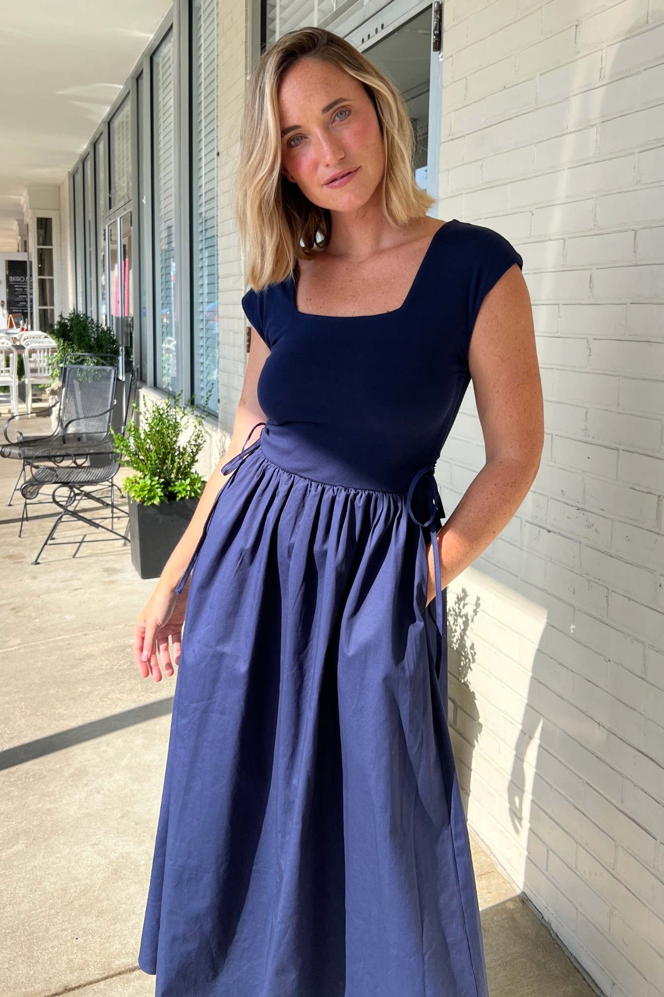 Sofie the Label | Navy Midi Dress | Sweetest Stitch Boutique Women