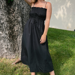 By Together | Black Sleeveless Midi Dress | Sweetest Stitch Boutique