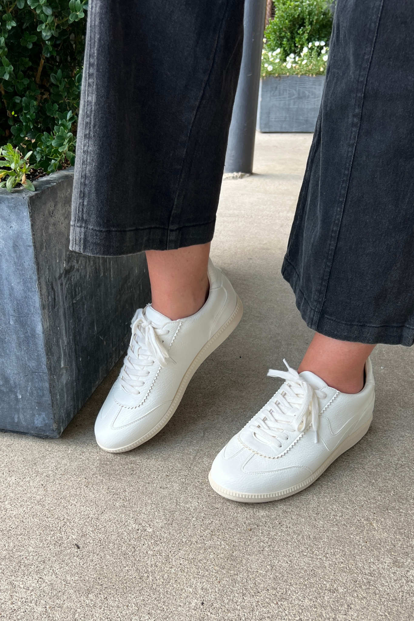 Oasis Society | Kyla Low Top White Sneakers | Sweetest Stitch