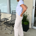 Miou Muse | Mauve Leopard Wide Leg Pants | Sweetest Stitch