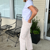 Miou Muse | Mauve Leopard Wide Leg Pants | Sweetest Stitch