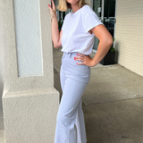 Miou Muse | Periwinkle Wide Leg Pants | Sweetest Stitch Boutique