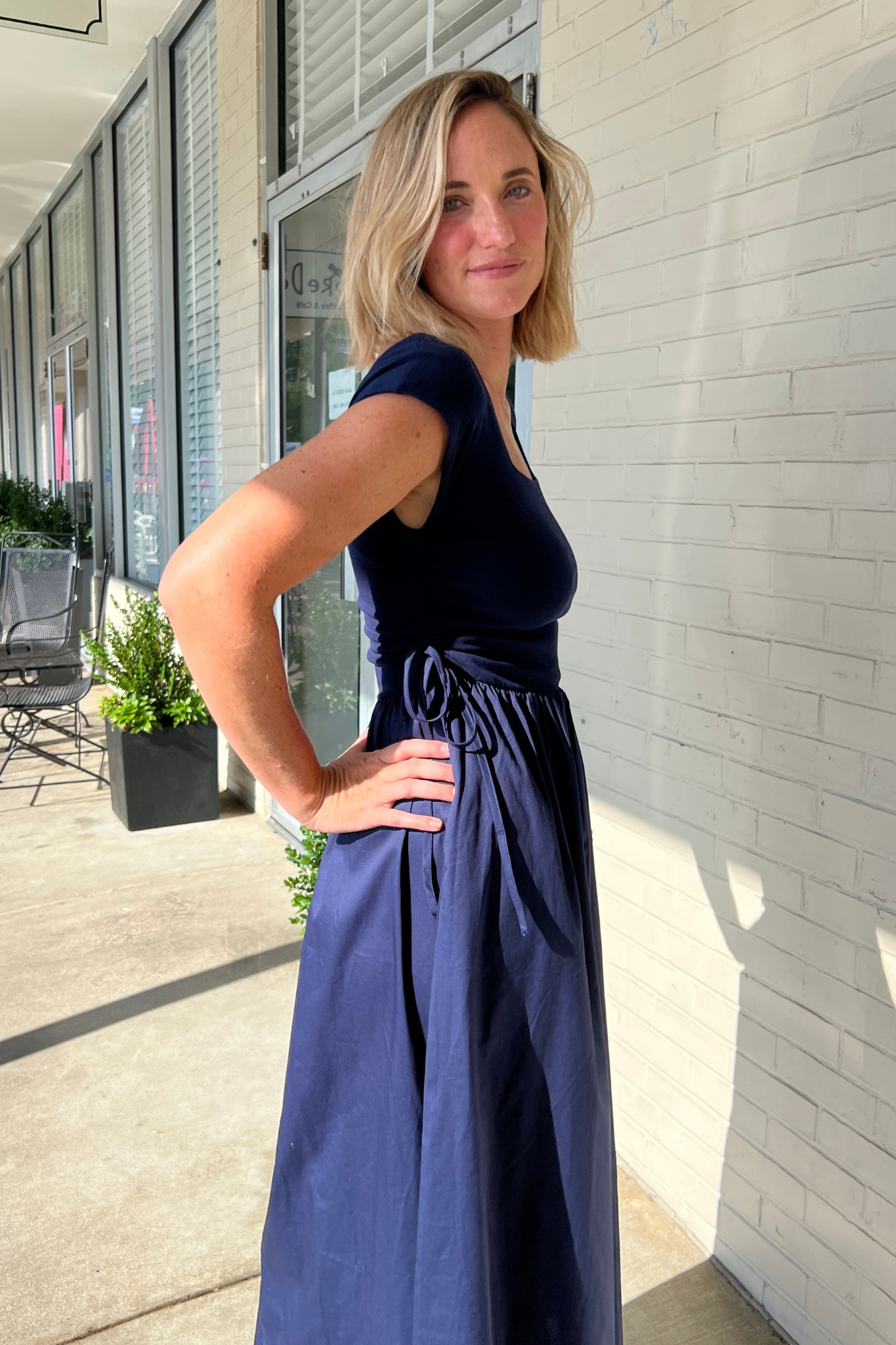 Sofie the Label | Navy Midi Dress | Sweetest Stitch Boutique Women