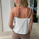 Z Supply | Bungalow Breeze Cropped Striped Tank | Sweetest Stitch