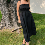 By Together | Black Sleeveless Midi Dress | Sweetest Stitch Boutique