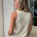 Miou Muse | Sandy Shores Sleeveless Knit Top | Sweetest Stitch