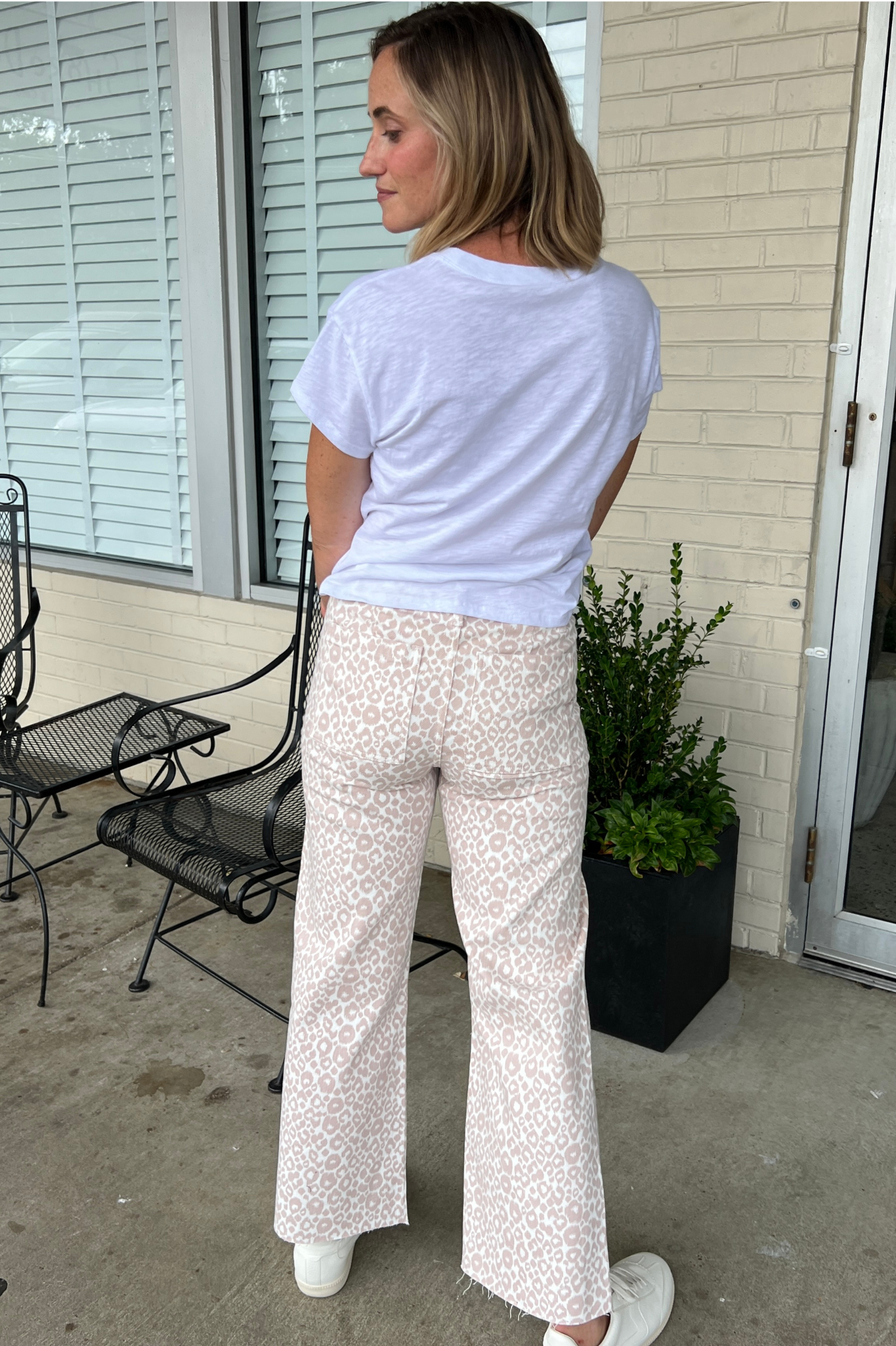 Miou Muse | Mauve Leopard Wide Leg Pants | Sweetest Stitch