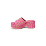 Matisse | Pink Raffia Cruz Sandals | Sweetest Stitch Online Boutique