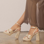 Oasis Society | Gold Platform Heel | Sweetest Stitch Shop Shoes