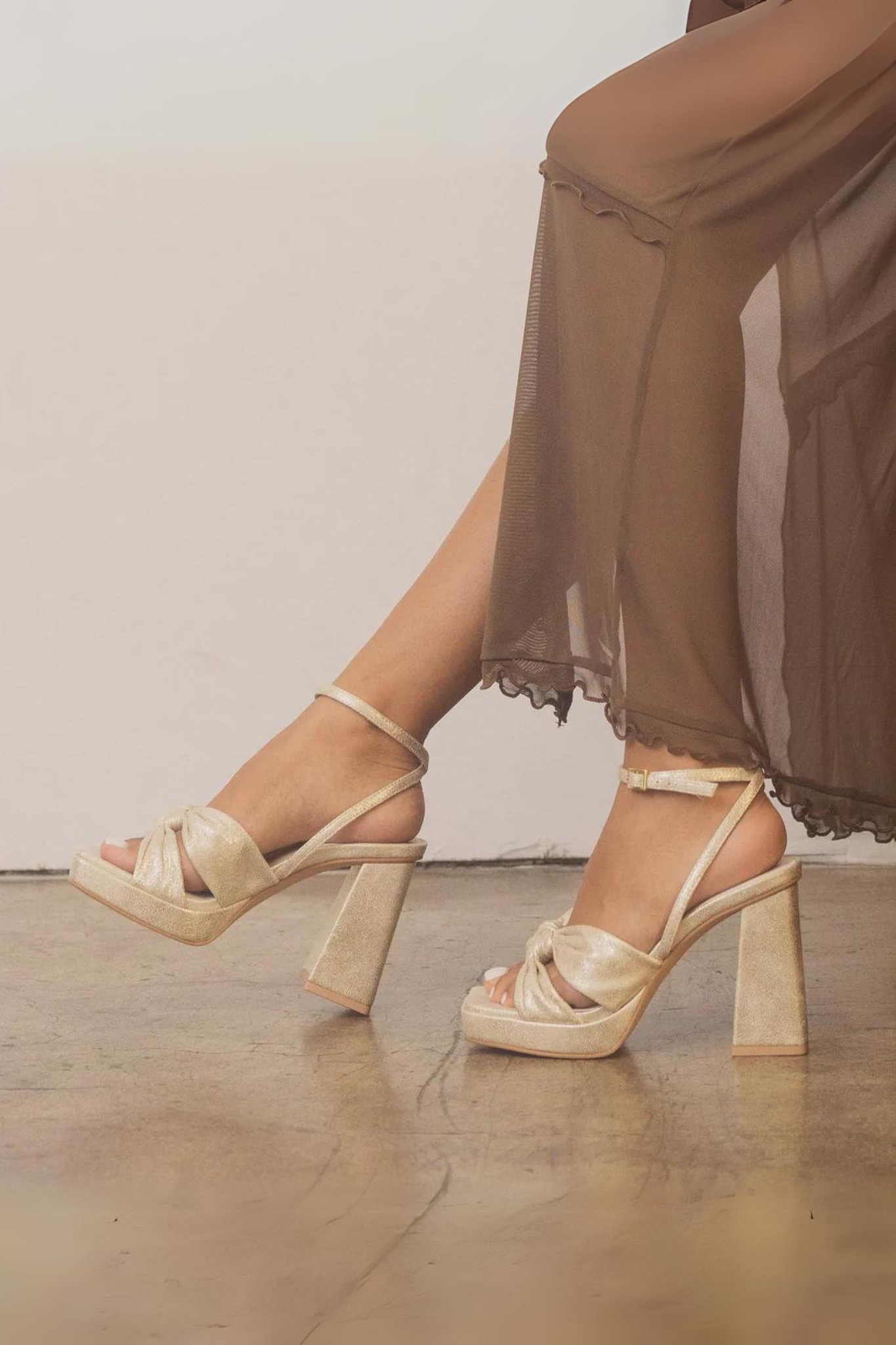 Oasis Society | Gold Platform Heel | Sweetest Stitch Shop Shoes