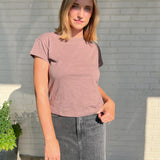 Z Supply | Modern Slub Tee Deep Taupe | Sweetest Stitch