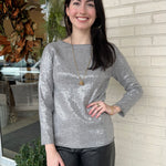 LaLavon | Shine Bright Knit Top | Sweetest Stitch