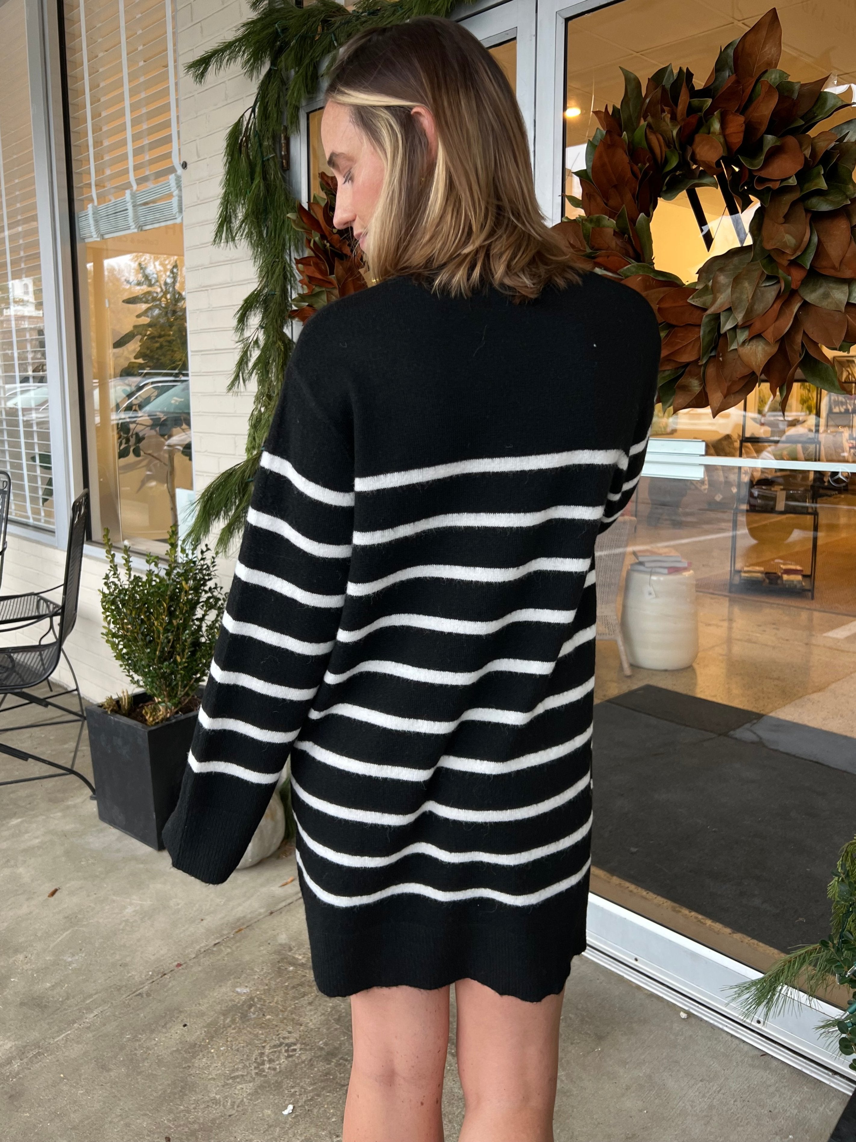 Z Supply | Fin Stripe Sweater Dress | Sweetest Stitch