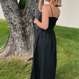 By Together | Black Sleeveless Midi Dress | Sweetest Stitch Boutique