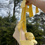 Matisse | Bonaire Wedge - Yellow | Sweetest Stitch Boutique