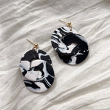 Bardot Swirl Link Earrings