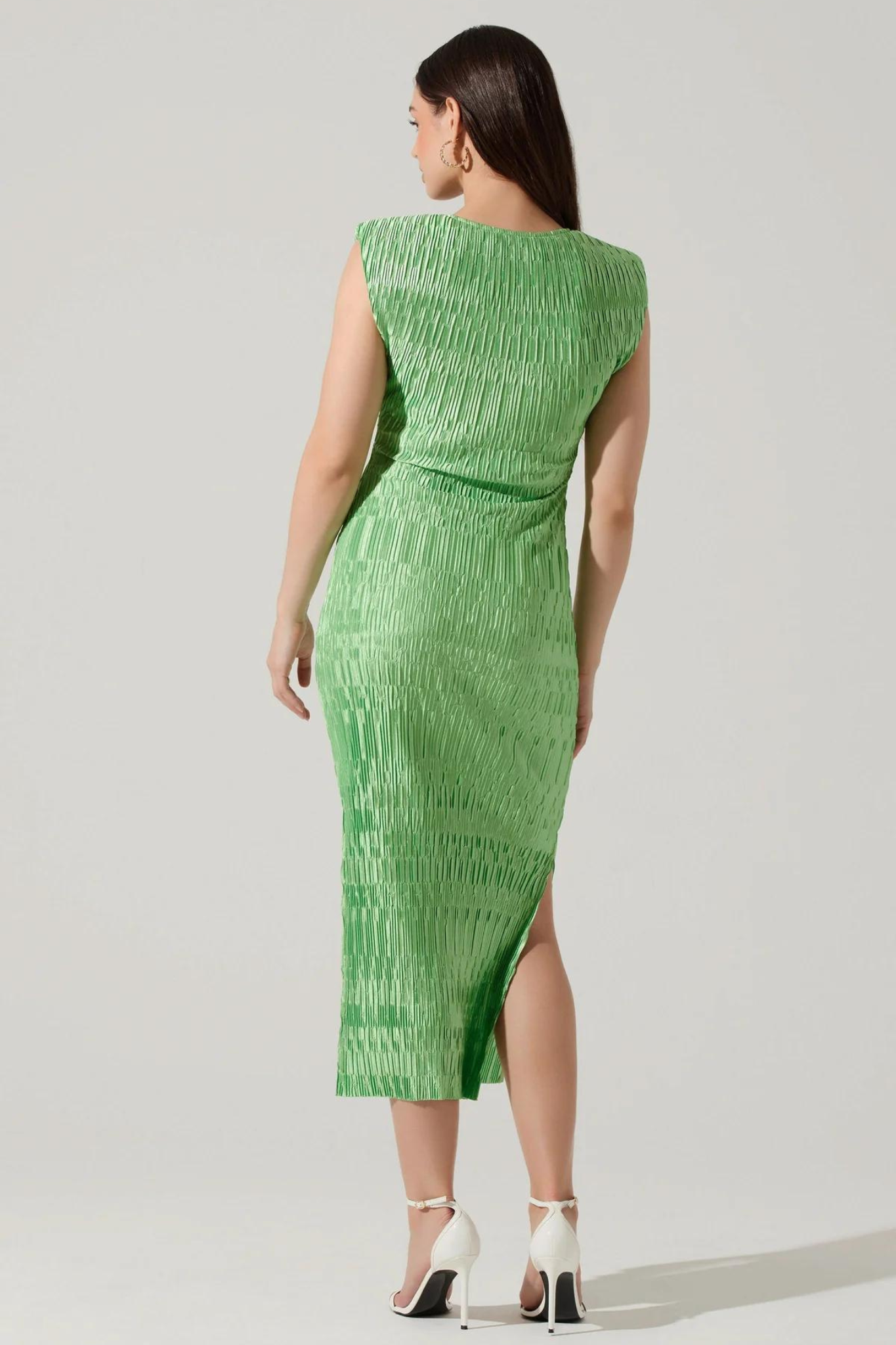 ASTR The Label | Green Midi Nyah Dress | Sweetest Stitch Boutique