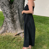 By Together | Black Sleeveless Midi Dress | Sweetest Stitch Boutique