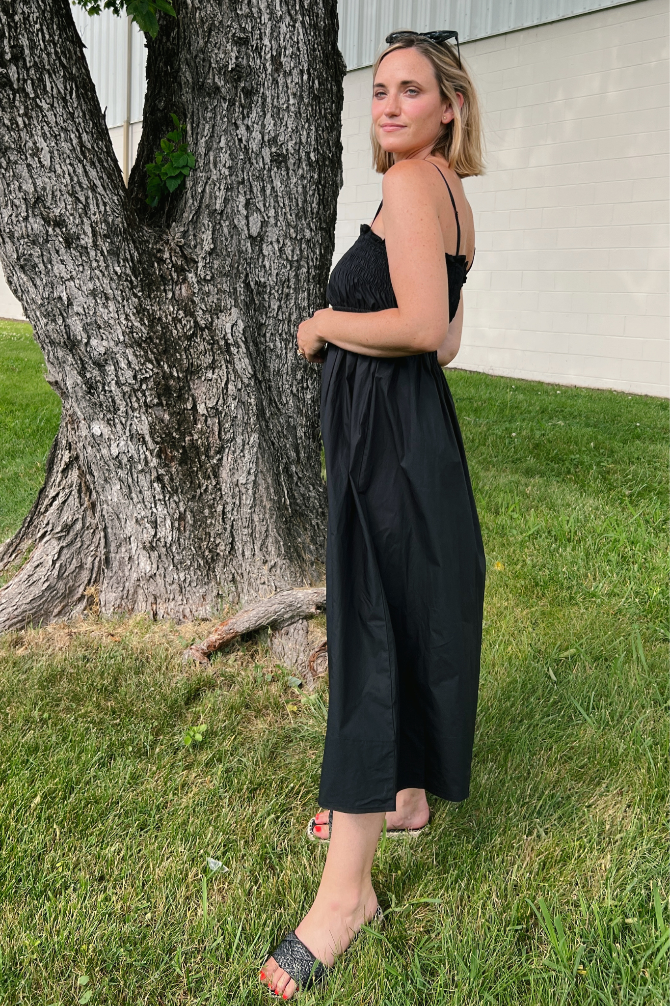 By Together | Black Sleeveless Midi Dress | Sweetest Stitch Boutique