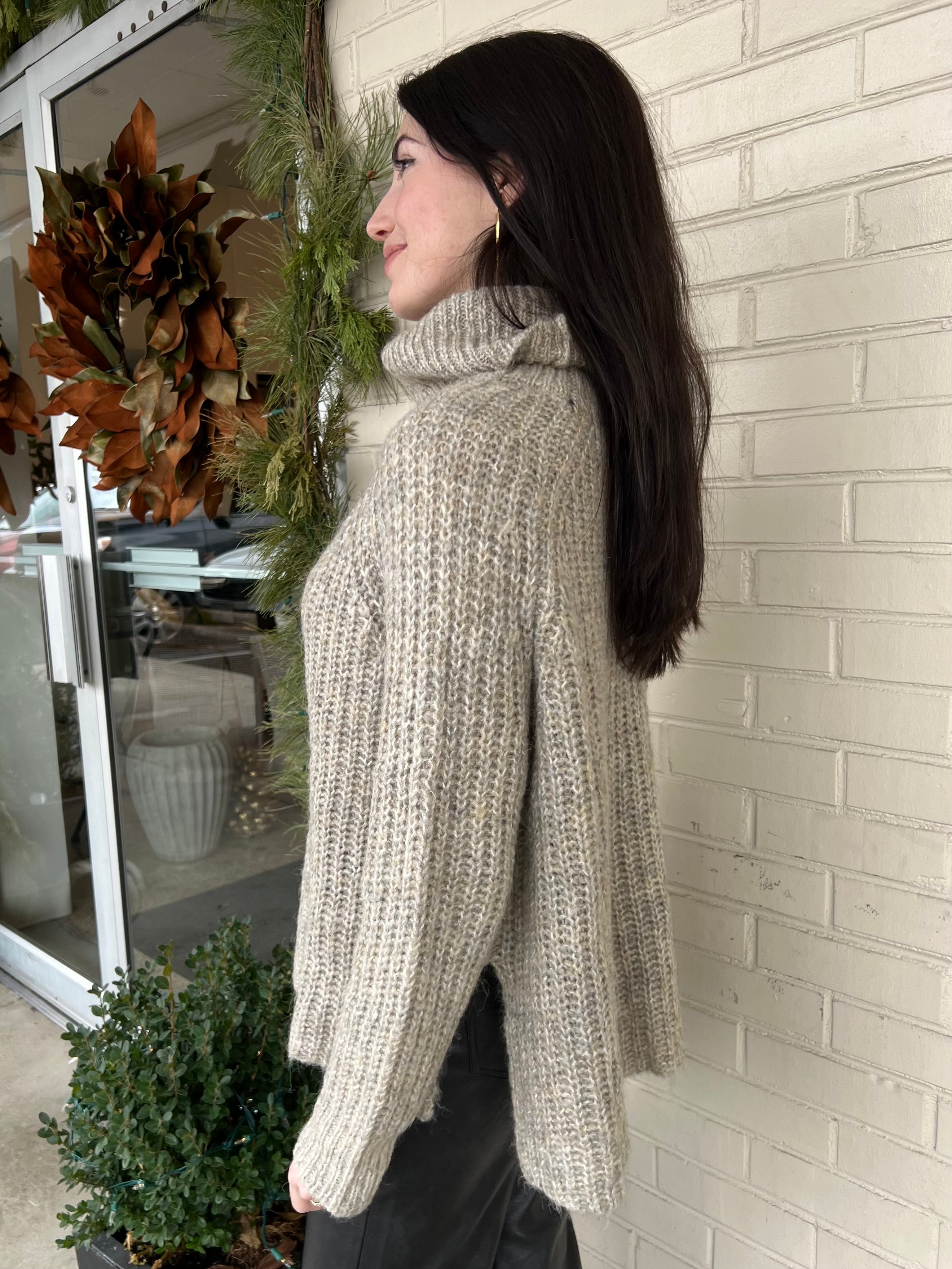 Nia | Jennie Turtleneck Sweater | Sweetest Stitch