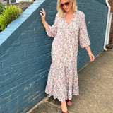 Z Supply | Peaceful Floral Midi Dress | Sweetest Stitch