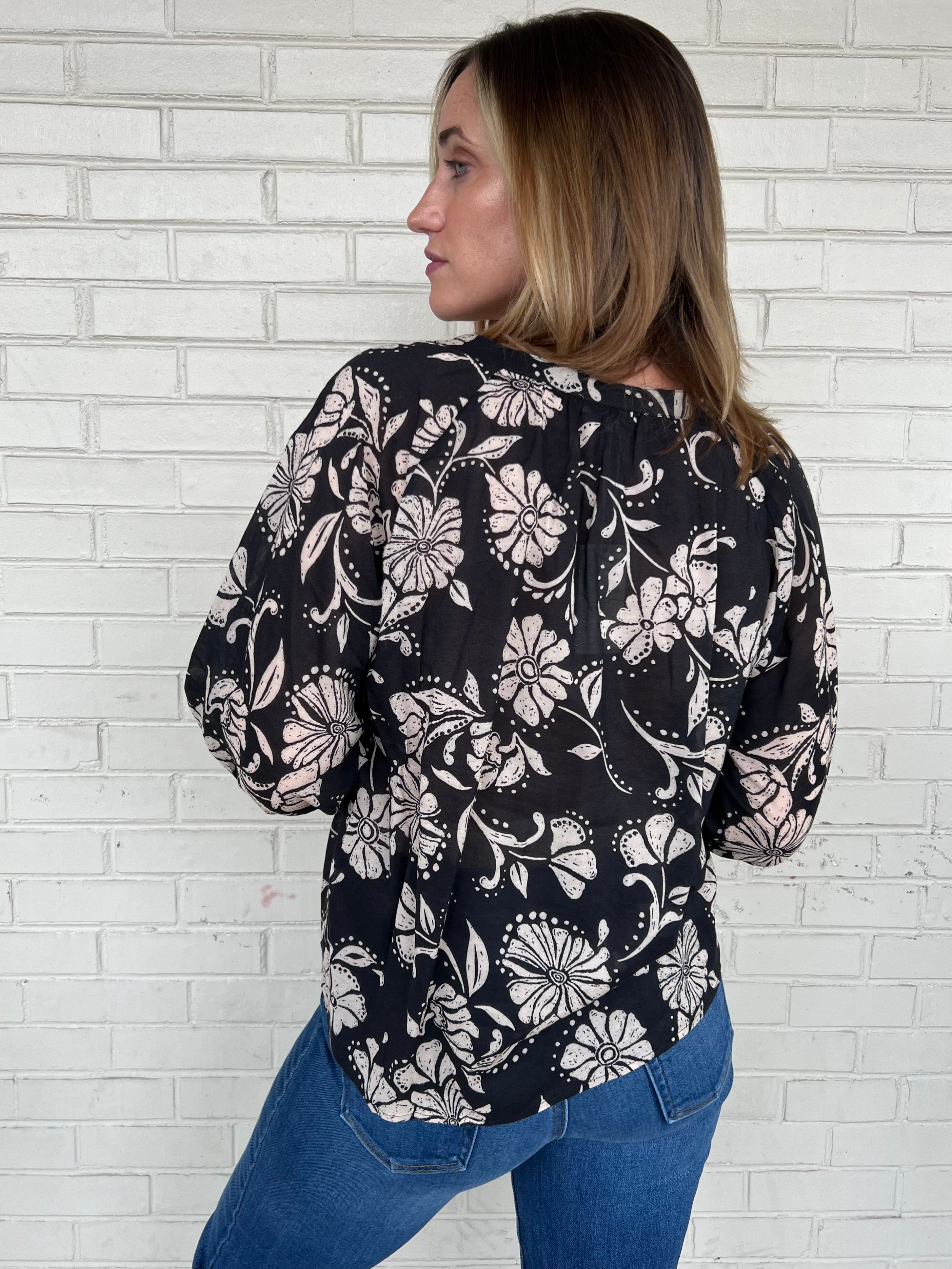 Z Supply | Wren Floral Blouse | Sweetest Stitch