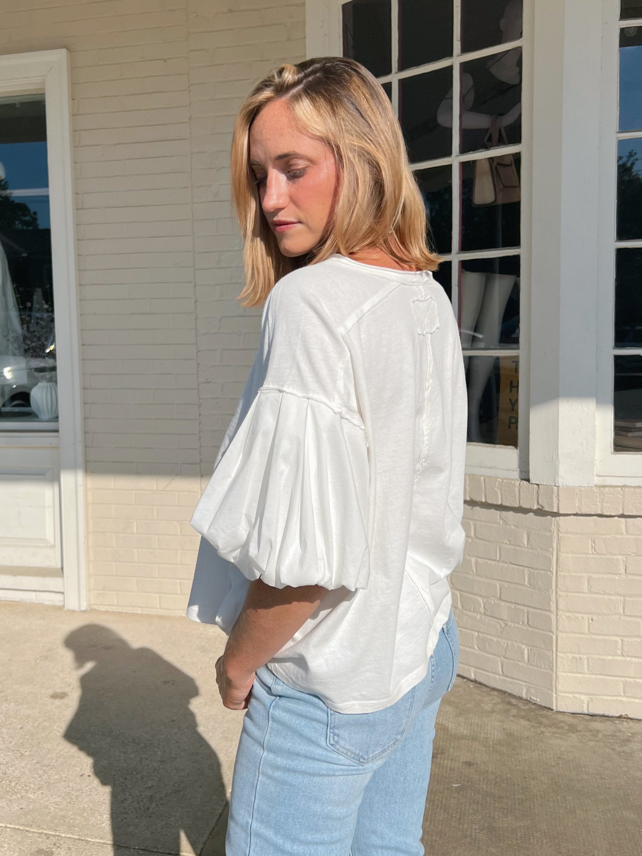 EESome | No Drama Puff Sleeve Top | Sweetest Stitch