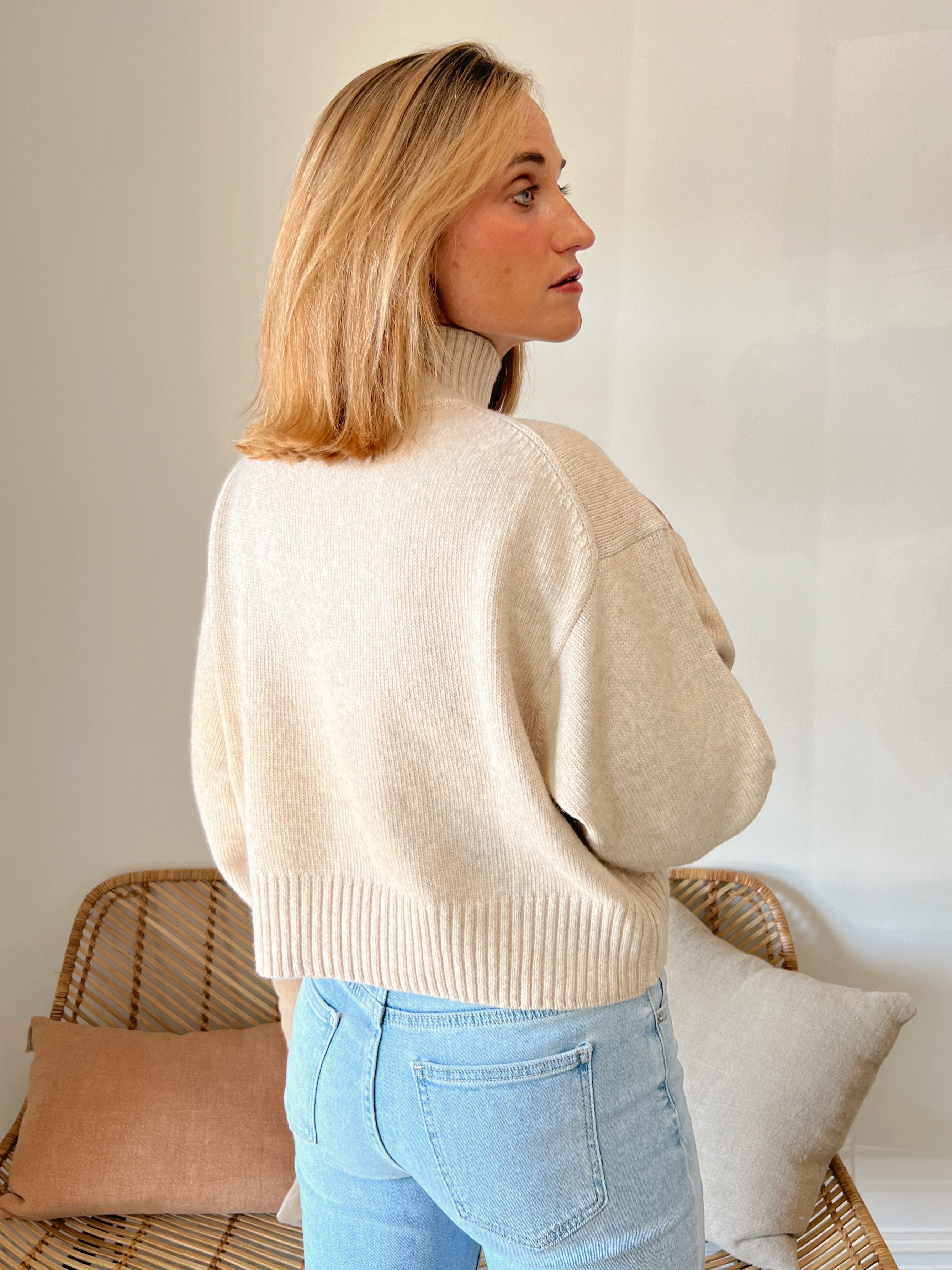 ASTR The Label | Mock Neck Sweater | Sweetest Stitch