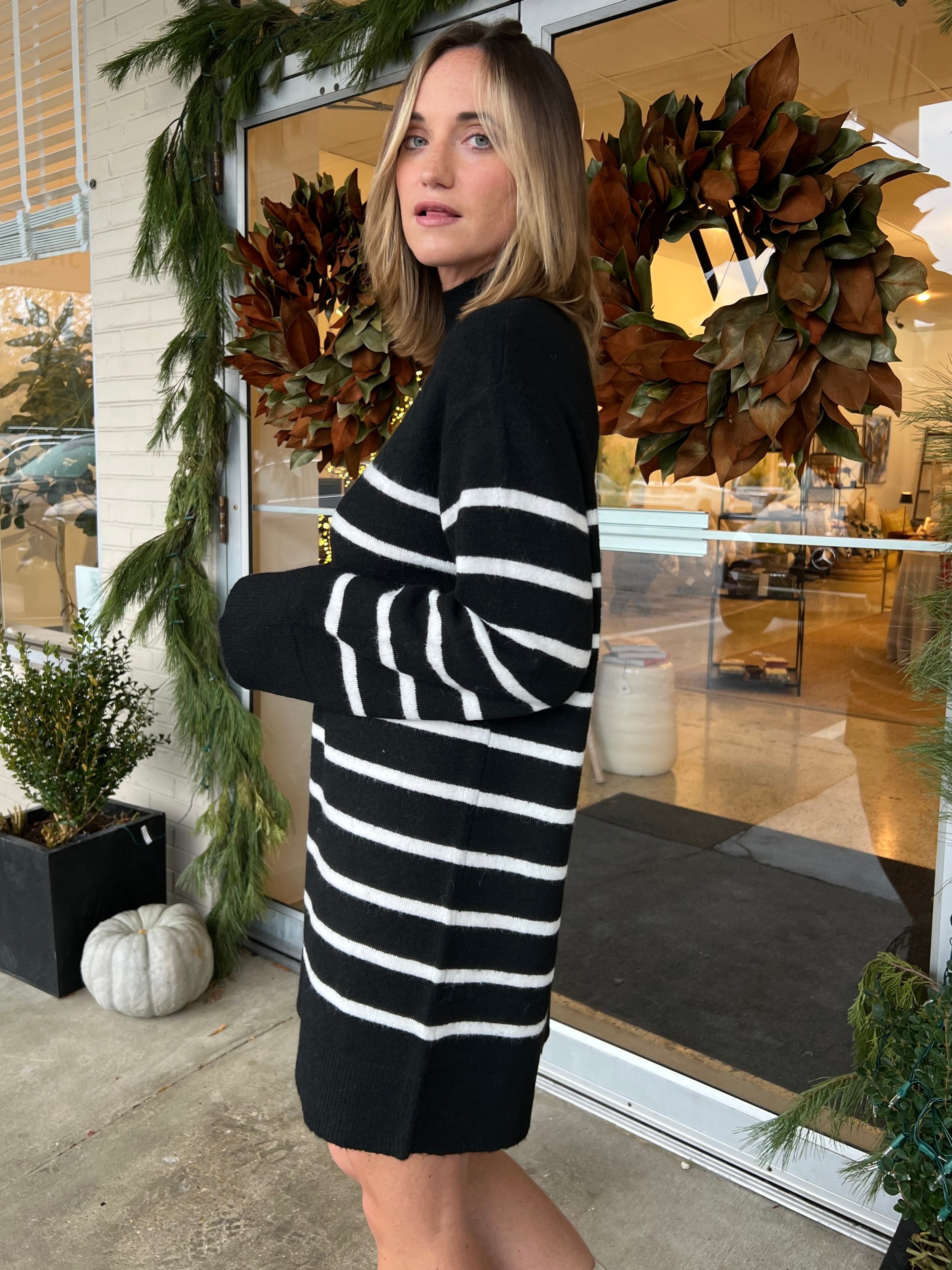 Z Supply | Fin Stripe Sweater Dress | Sweetest Stitch