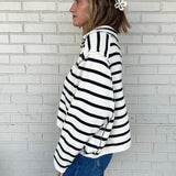 Best Bet Knit Striped Cardigan