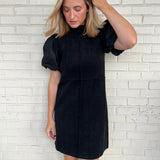 THML | State Of Mind Puff Sleeve Mini Dress | Sweetest Stitch