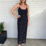 Z Supply | Black Polka Dot Cecily Slip Dress | Sweetest Stitch