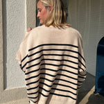 Entro | Striped Oversized Sweater | Sweetest Stitch Boutique